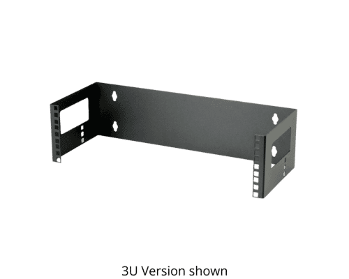 Wall Mounted 19 Inch Open Rack Wall Mounted Frame